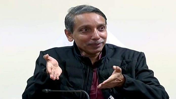 File photo of UGC chairperson M. Jagadesh Kumar. | ANI