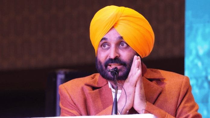 File photo of Punjab chief minister Bhagwant Mann | Facebook/Bhagwant Mann