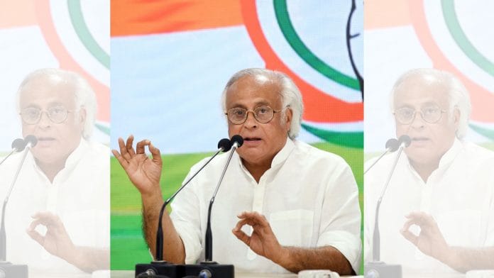 Congress leader Jairam Ramesh | Photo: ANI