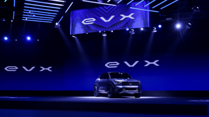 Maruti Suzuki electric concept SUV is unveiled at the Auto Expo 2023 in Noida | Reuters/Anushree Fadnavis