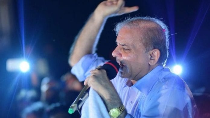 Representative image | Pakistan PM Shehbaz Sharif | @CMShehbaz/Twitter