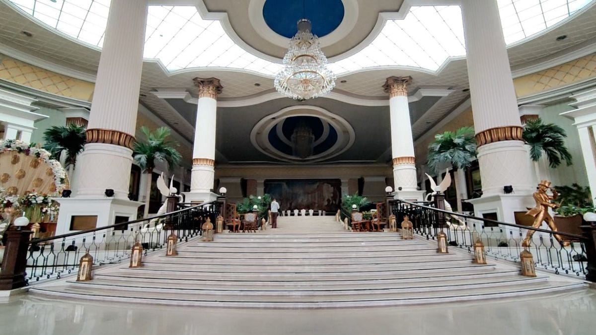 Marble staircase at The Grand Orient | Urjita Bharadwaj, ThePrint