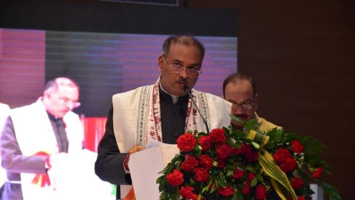 File photo of CSJM VC Vinay Kumar Pathak | Facebook @Prof Dr Vinay Kumar Pathak