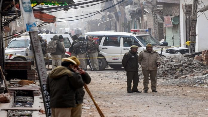 File photo of Delhi Police personnel. | ANI