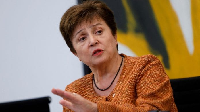 IMF chief Kristalina Georgieva attends a news conference following a meeting at the Federal Chancellery in Berlin, Germany | Reuters file photo/Michele Tantussi