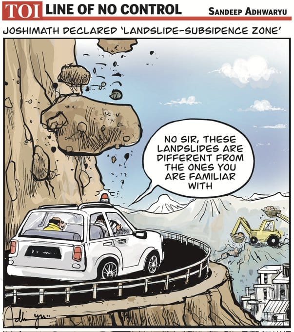 Sandeep Adhwaryu | Twitter: @CartoonistSan | The Times Of India