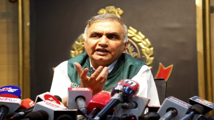 File photo of additional commissioner of police, special cell, Pramod Kushwaha | ANI