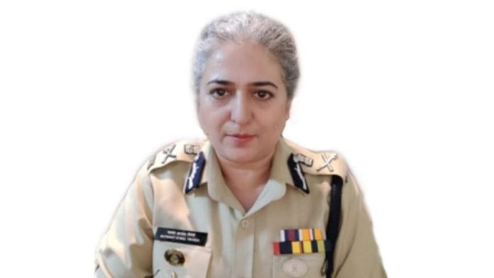 File photo of IPS officer Satwant Atwal Trivedi | State Vigilence and Anti Corruption Bureau Himachal Pradesh