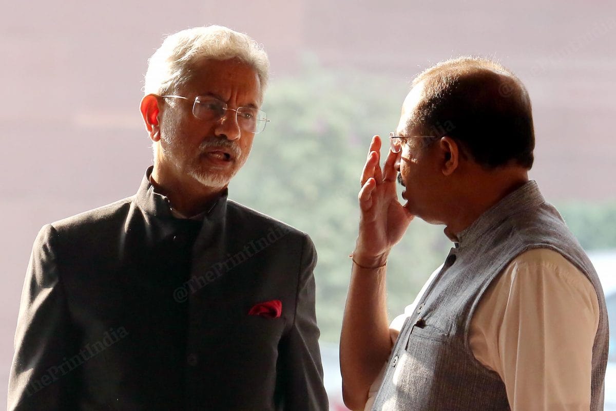 EAM Jaishankar with MoS V. Muraleedharan | Praveen Jain | ThePrint