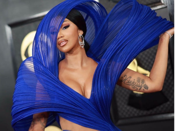 Grammys 2023: Cardi B stuns in Indian designer Gaurav Gupta couture