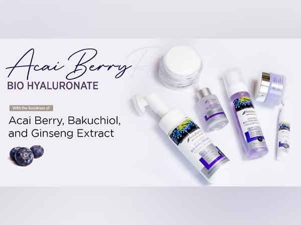 Astraberry launches the latest range of Acai berry Bio Hyaluronate Skin Care Products