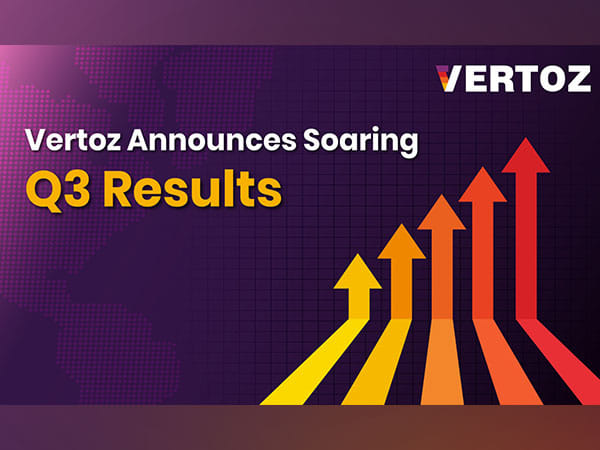 Vertoz announces soaring Q3 results: Y-o-Y total revenue rises by 78.13 per cent