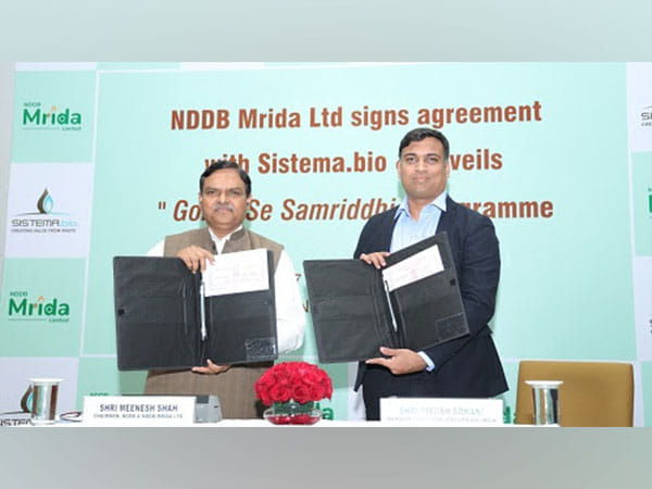 NDDB Mrida Ltd. signs agreement with Sistema.bio & unveils 