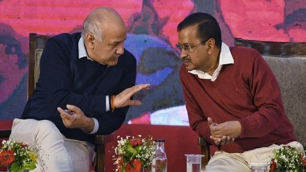 Delhi Chief Minister Arvind Kejriwal and Deputy Chief Minister Manish Sisodia | Photo: ANI