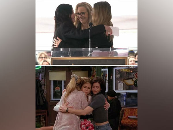 Friends reunion: Jennifer Aniston, Lisa Kudrow get emotional at Courteney Cox's Hollywood Walk of Fame ceremony