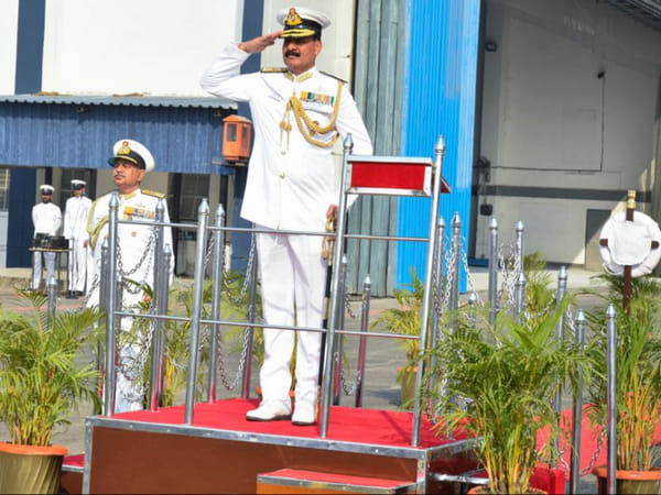 Vice Admiral Dinesh Tripathi takes over as Flag Officer Commanding-in-Chief of Western Naval Command