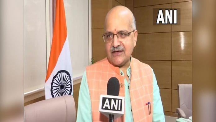 File photo of BVR Subrahmanyam | ANI