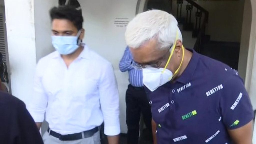 M Sivasankar after he was arrested on 14 February, 2023, by the ED in connection with the LIFE Mission Scam Case | ANI