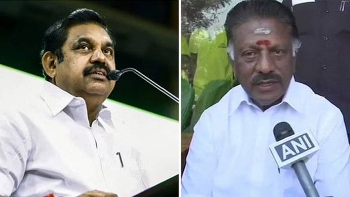 File photos of Edappadi K. Palaniswami and O. Panneerselvam | Agencies
