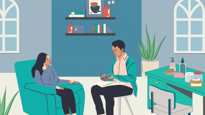 Representative image | Vitiligo patiet consults dermatologist | Pixabay