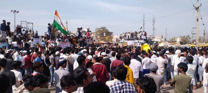 Friday's protest at Ferozepur Jhirka in Nuh district of Haryana | By special arrangement