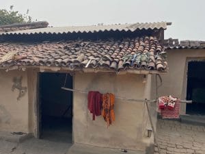Mahavir's House. He is trying to save money for his father's last rites | Photo: Nootan Sharma, ThePrint