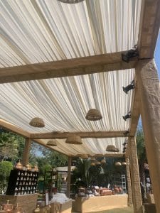 Cane and jute were the primary materials used for decor | Photo: Antara Baruah, ThePrint