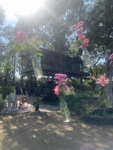 Fresh, locally used flowers were used in abundance | Photo: Antara Baruah, ThePrint