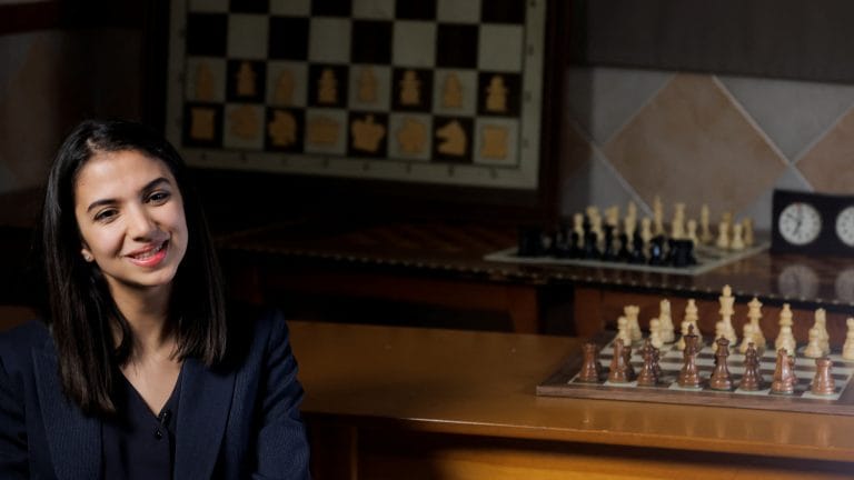 ‘People will rise up again’: Iranian chess player in exile has no regrets about removing hijab