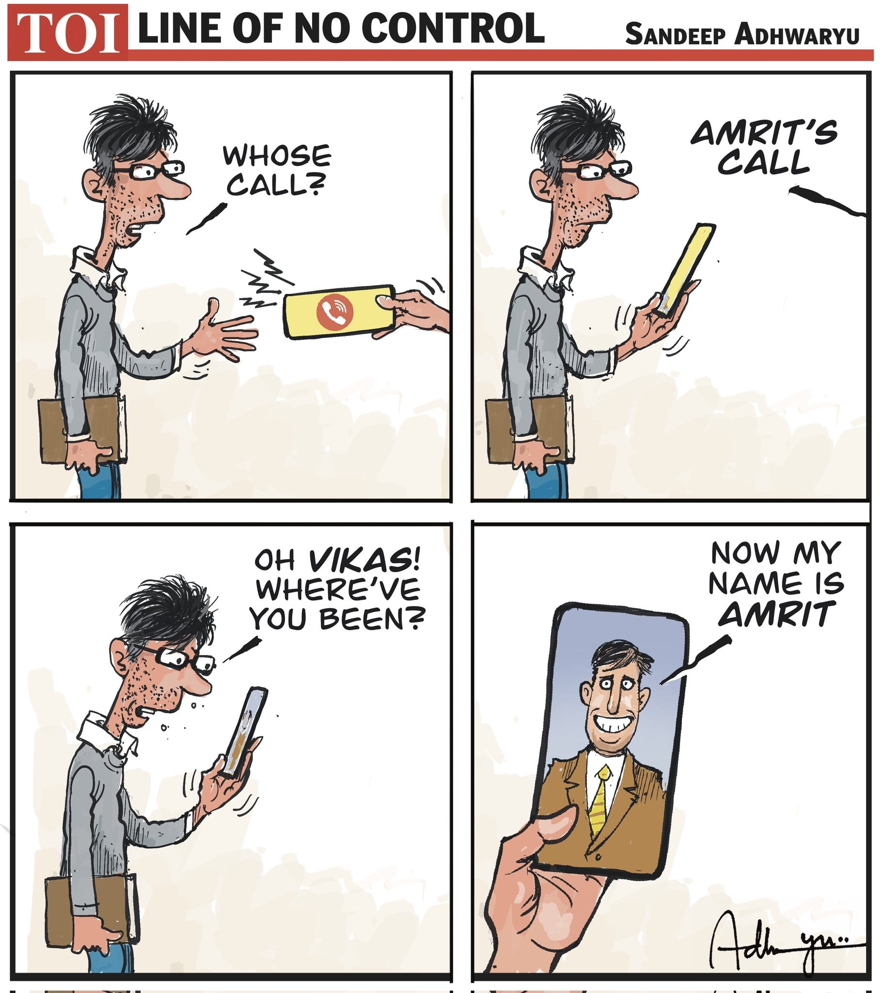 Sandeep Adhwaryu | The Times of India