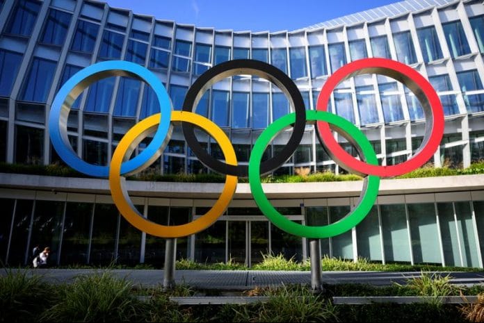 Olympic Rings are pictured in front of The Olympic House, headquarters of the International Olympic Committee (IOC) in Lausanne, Switzerland on 8 September, 2022 | File Photo: Reuters