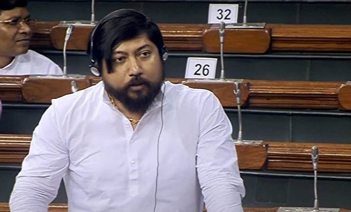 File image of BJP MP Nisith Pramanik | ANI