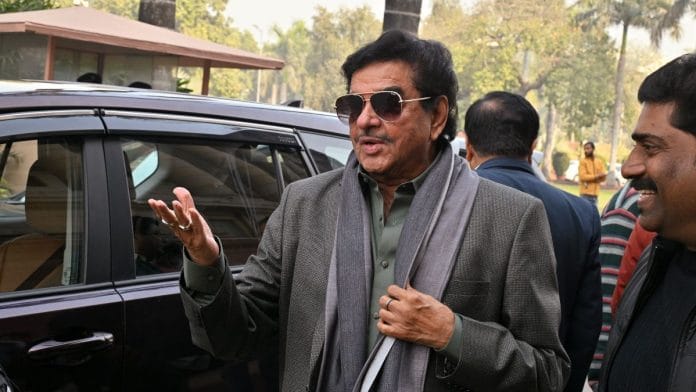 TMC Lok Sabha MP Shatrughan Sinha | ANI file photo