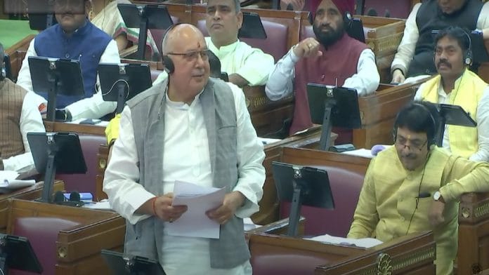 UP minister Surya Pratap Shahi addressing assembly Thursday | Twitter @spshahibjp