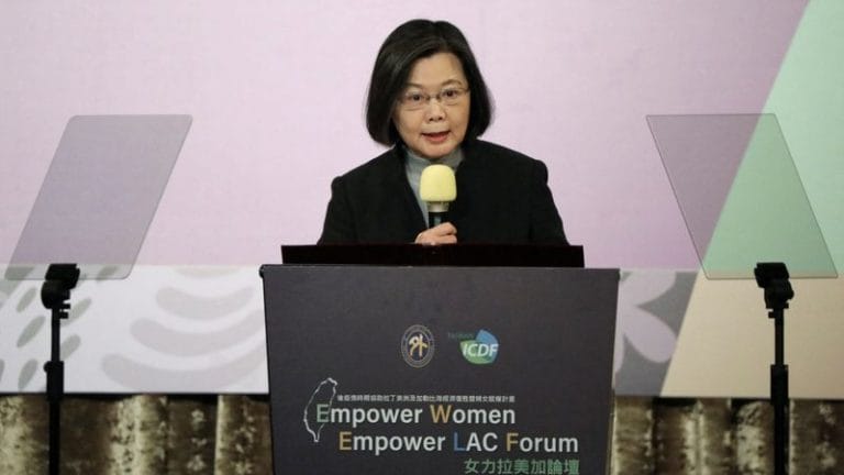 Taiwan is strengthening its military ties with US, says President Tsai Ing-wen