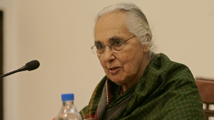 Historian and public intellectual Romila Thapar