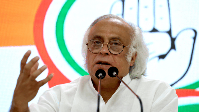 File photo of Congress leader Jairam Ramesh | ANI