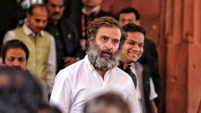 File photo of Congress leader Rahul Gandhi | The Print photo | Praveen Jain