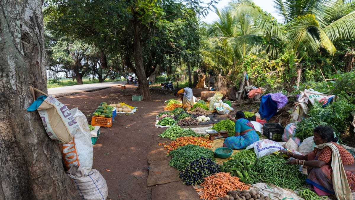 A roadside market on NH 163 | By special arrangement