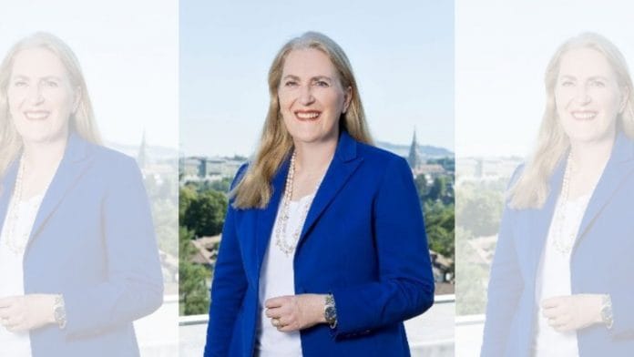 File photo of Helene Budliger Artieda | Photo: @SECO_StateSec