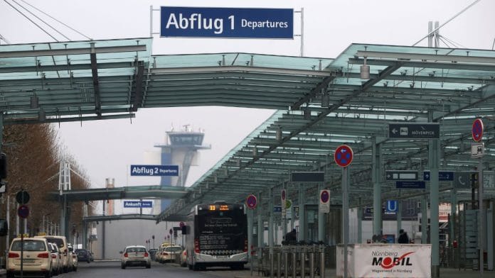 Albrecht Duerer airport in Nuremberg, Germany | File Photo: Reuters