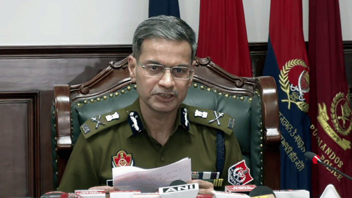 Punjab DGP Gaurav Yadav addresses press conference on Ajnala incident, in Chandigarh on Friday | ANI