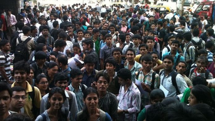 File photo of college students in Mumbai | Commons
