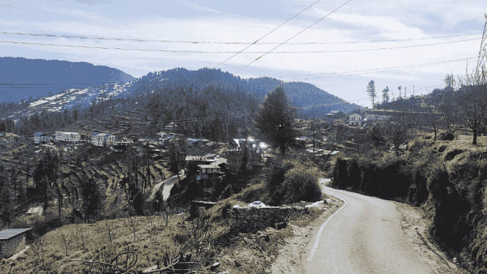 A view of the Kharapathar area in Shimla after the temperature rises in the region | ANI