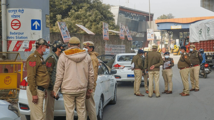 Representative picture of Delhi Police at a crime site | PTI