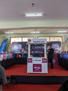 Stage for the cat championship show | Abantika Ghosh, ThePrint