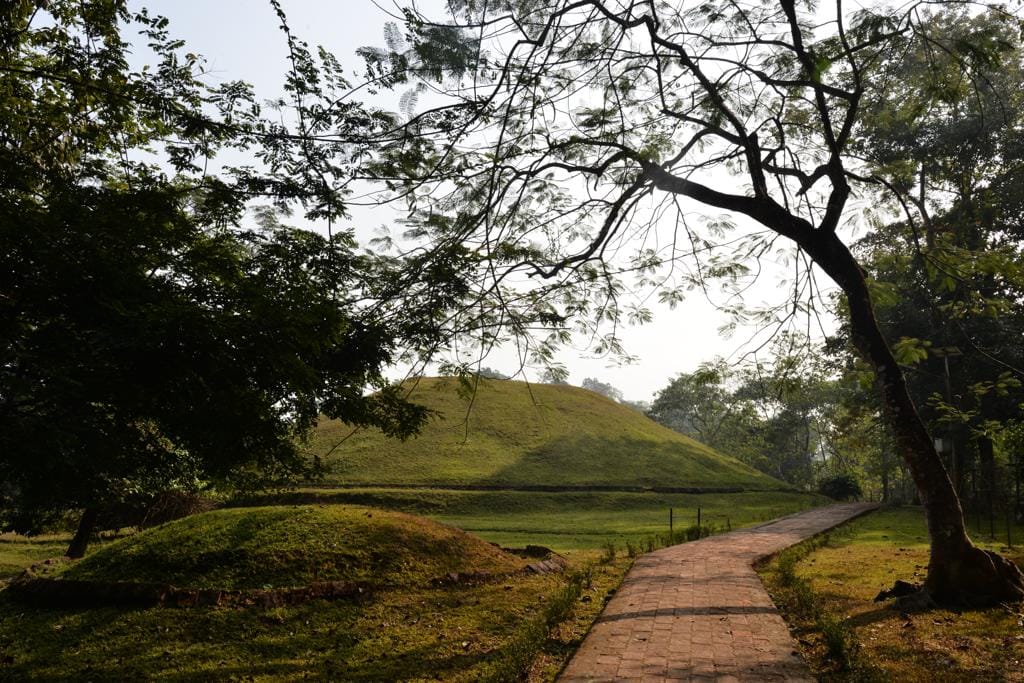 General view of Moidams at Charaideo archaeological site | Special arrangement