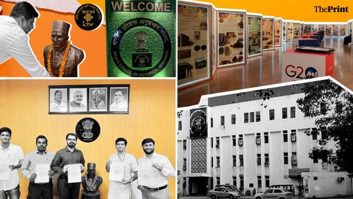 Collage by Ramandeep Kaur, ThePrint | Images @Twitter / Antara Baruah, ThePrint