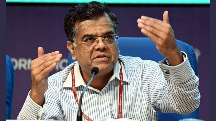 File photo of finance secretary T. V. Somanathan | ANI