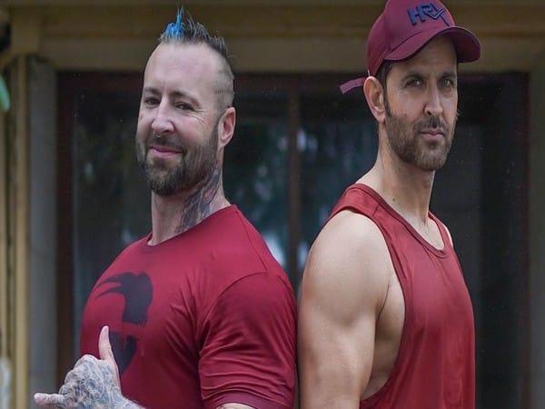 Hrithik Roshan trains hard for 'Fighter,' shares thankful note for trainer Kris